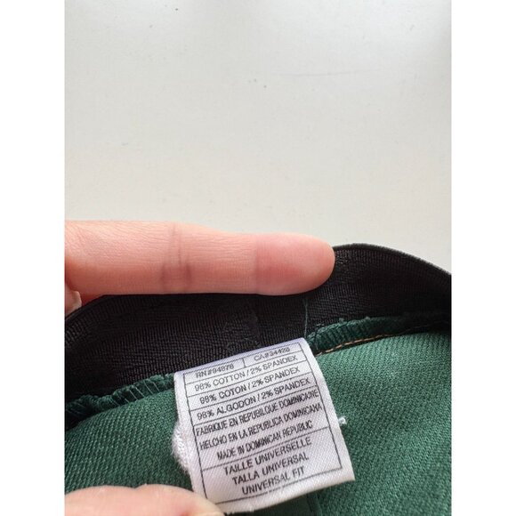 NIKE Michigan State Spartans Green Cotton Canvas Flexfit S Logo Baseball Hat - Picture 11 of 12